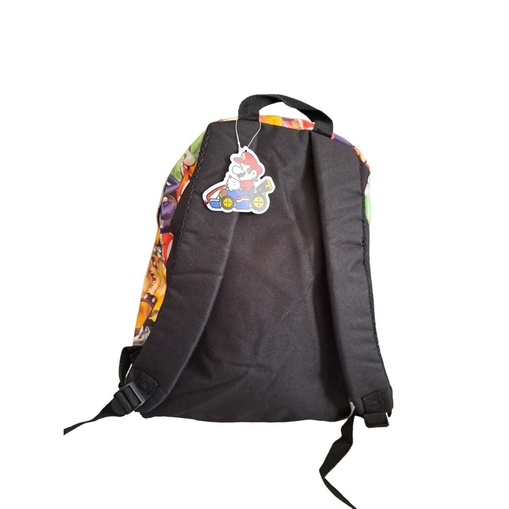 Nintendo Mario Bros 16" Backpack Yoshi, Luigi Comic Print School Book Bag - Picture 3 of 4